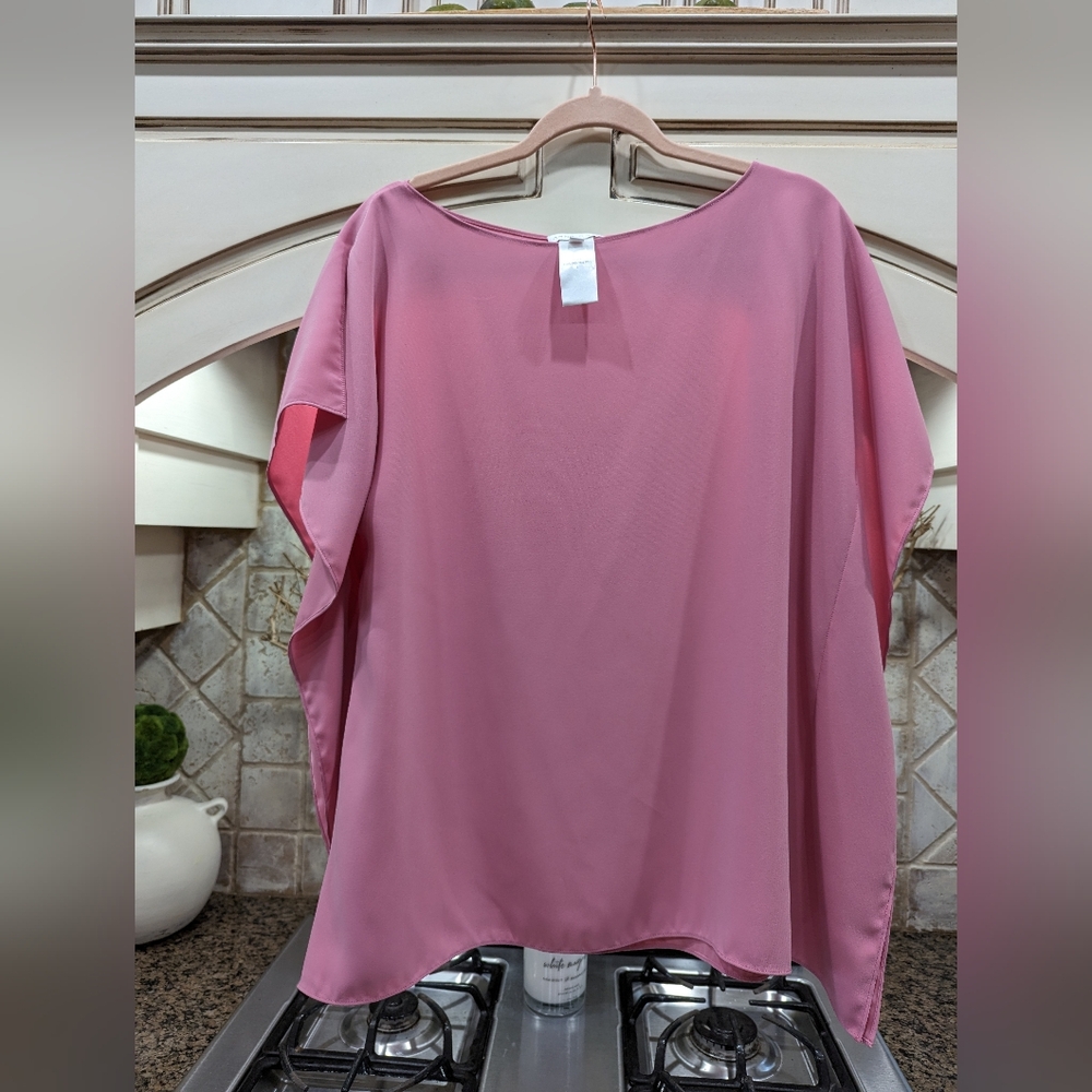 Anna Cate pink top euc size med